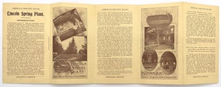Lincoln Spring Co. Photo-Illustrated Advertising Pamphlet