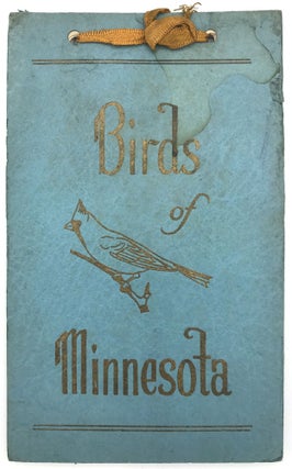 Item #22000439 Birds of Minnesota Attendance Award Book