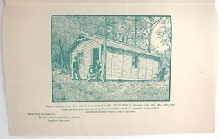 Advertisement for Mail Order "Portable Houses" by Mershon & Morley