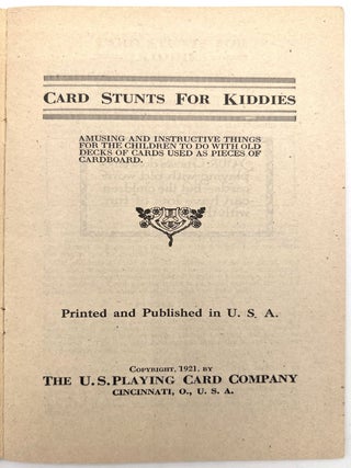 Card Stunts for Kiddies