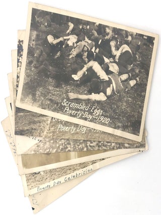 Item #22000532 Grouping of Six (6) Original Photographs Documenting "Poverty Day" at Penn State...