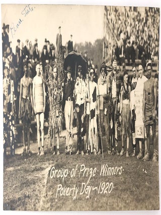 Grouping of Six (6) Original Photographs Documenting "Poverty Day" at Penn State University