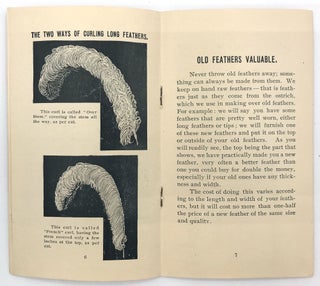 "Ostrich Feathers Dyed, Cleansed and Curled": Trade Catalog for H. Methot of Boston
