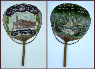 Item #22000645 Advertising fan Promoting Siegel Cooper Co. NY - The World's Greatest Store