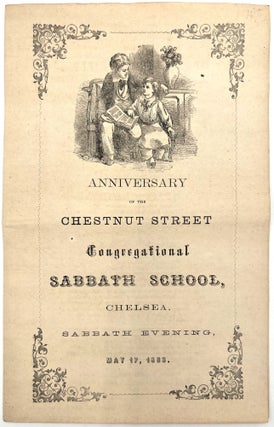 Item #22000670 Anniversary of the Chestnut Street Congregational Sabbath School, Chelsea