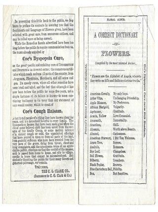 Floral Album and Ladies' Companion with valuable advice for Invalids