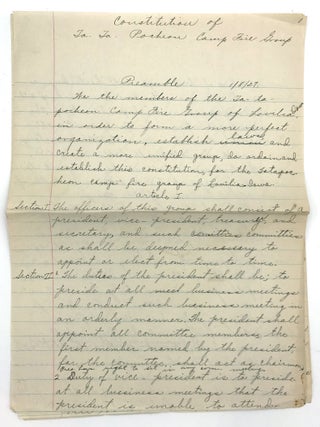 Gathering of Nine (9) Items Relating to Camp Fire Girls