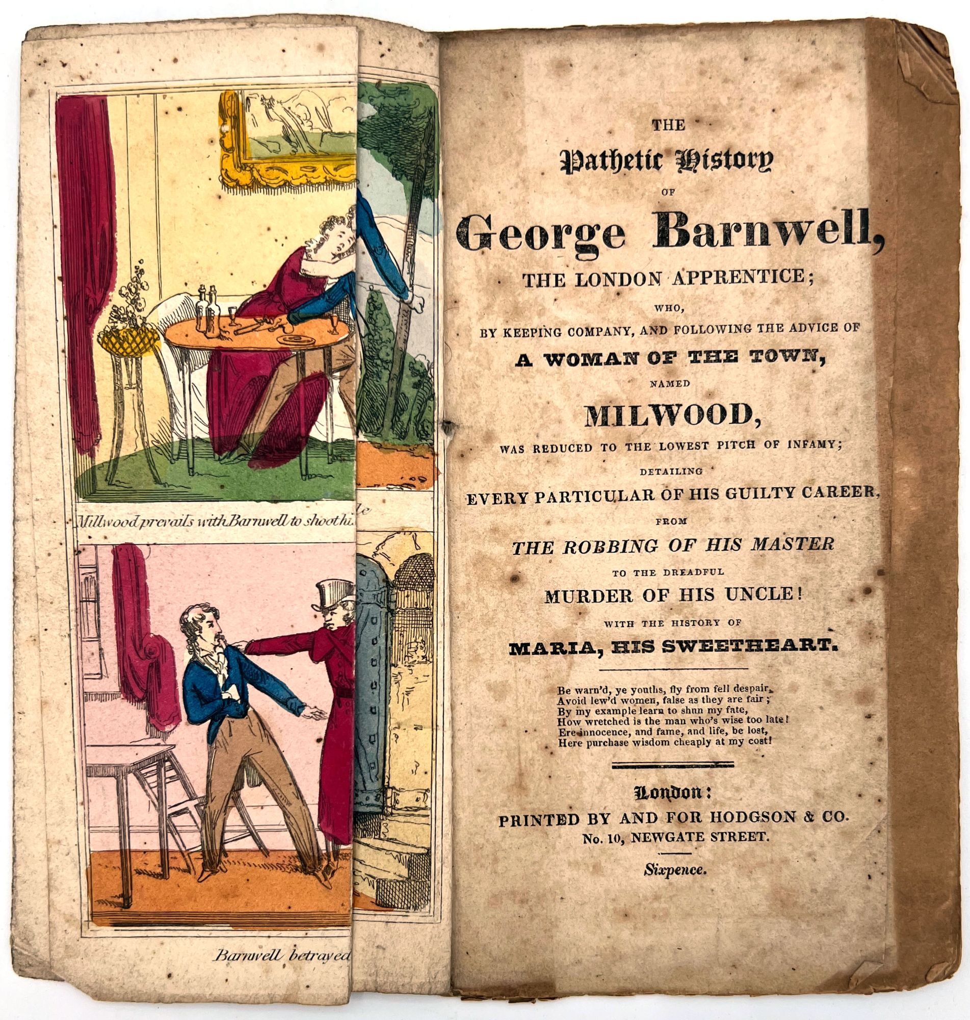 The Pathetic History of George Barnwell, the London Apprentice