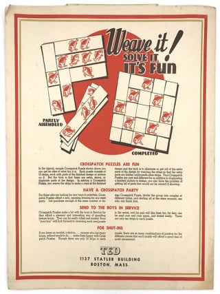 Crosspatch Puzzle No. 8 - "Can you line up the Rookies?"