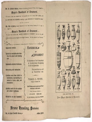 Prospectus for Meyer's Handbook of Ornament