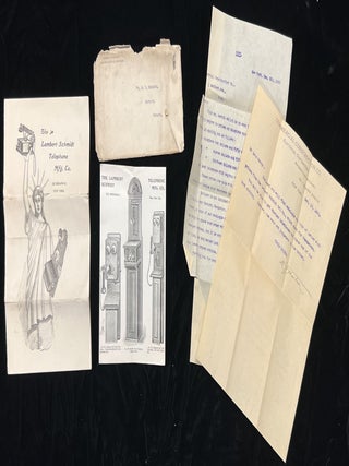 Item #22001210 Early Telephone History Sales and Marketing Ephemera - Instructions and Trade Catalog
