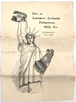 Early Telephone History Sales and Marketing Ephemera - Instructions and Trade Catalog