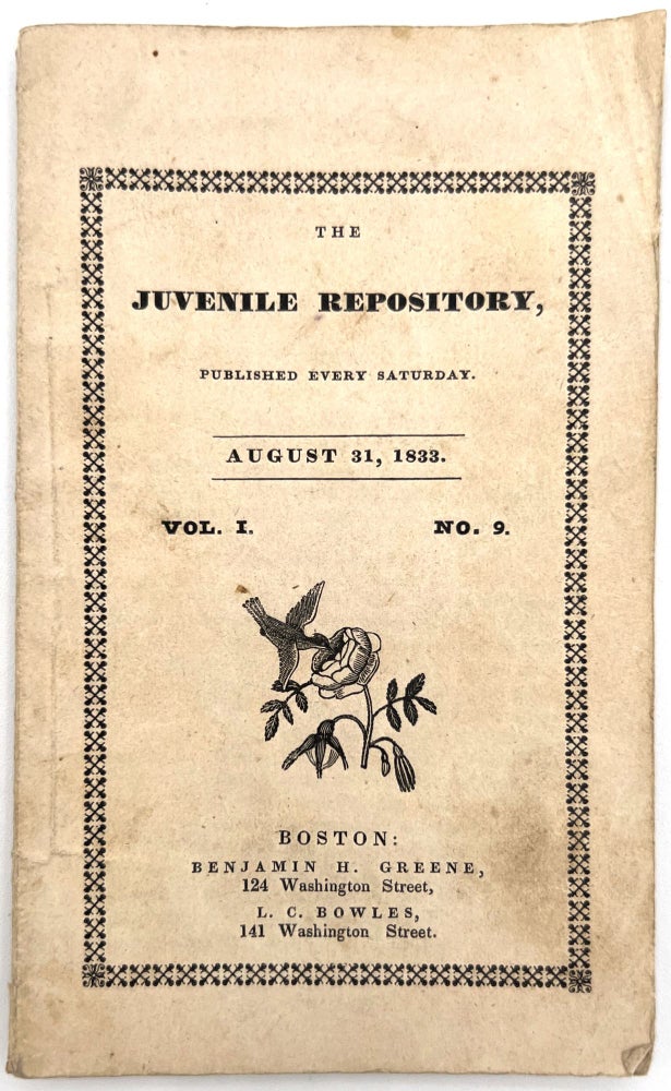 Item #22001220 The Juvenile Repository Vol. I, No. 9