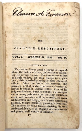 The Juvenile Repository Vol. I, No. 9