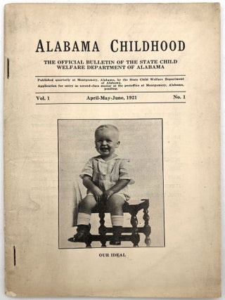 Item #22001502 Alabama Childhood Vol. I, No. 1