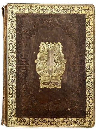 Item #22001515 Friendship Album of Anna Quinn with Original Artwork, Calligraphy, and Holographic...