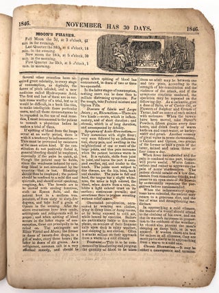 Turner's Improved House-Keeper's Almanac, and Family Receipt Book for the Year of Our Lord, 1846, the 70th of American Independence.