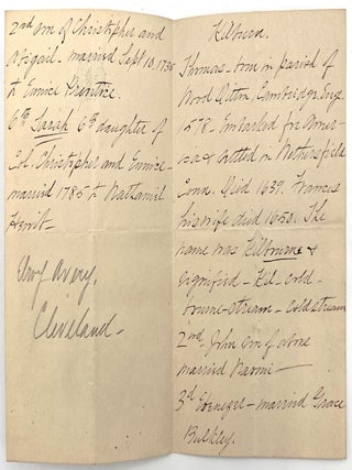 Cornelia Harmon Album and Small Archive of Material Relating to Harmon and Peck Families