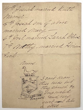 Cornelia Harmon Album and Small Archive of Material Relating to Harmon and Peck Families