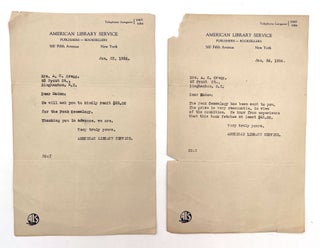 Cornelia Harmon Album and Small Archive of Material Relating to Harmon and Peck Families