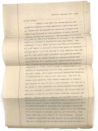 Cornelia Harmon Album and Small Archive of Material Relating to Harmon and Peck Families