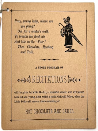 Children's "Chocolate Party & Dolls Fair" Invitation