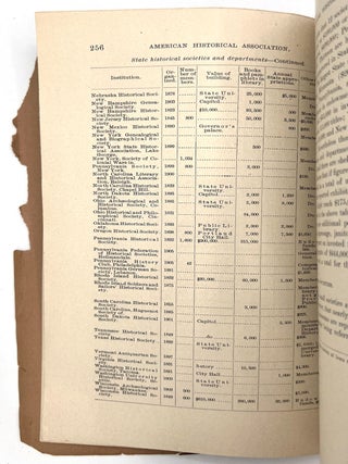 Report of Committee on Methods of Organization and Work on the Part of State and Local Historical Societies