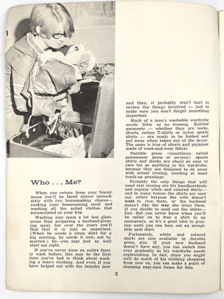 "The Bride's Guide to Home Laundry" and "Liberty from Ironing: Facts About Permanent Press"