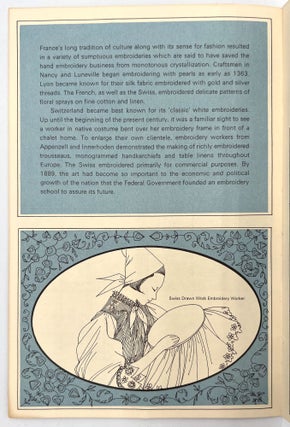 "The Embroidery Story" and "The Lace Story"
