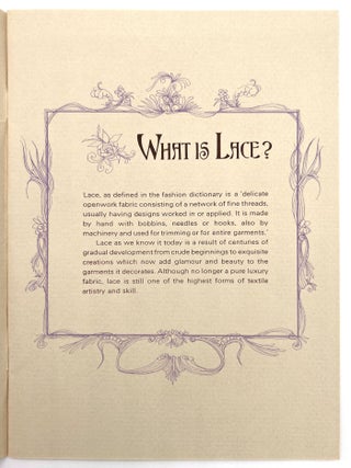 "The Embroidery Story" and "The Lace Story"