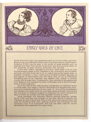 "The Embroidery Story" and "The Lace Story"