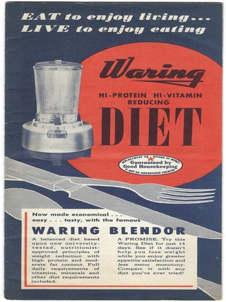 Group of Eight (8) Items Related to Women's Weight Loss and Dieting in the United States, 1939-c.1970