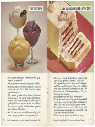 Group of Eight (8) Items Related to Women's Weight Loss and Dieting in the United States, 1939-c.1970