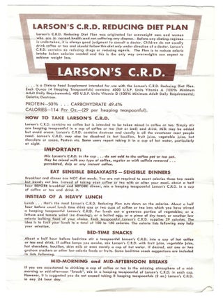 Group of Eight (8) Items Related to Women's Weight Loss and Dieting in the United States, 1939-c.1970