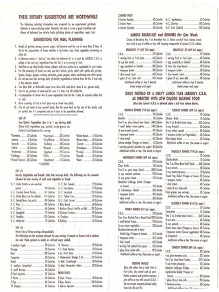 Group of Eight (8) Items Related to Women's Weight Loss and Dieting in the United States, 1939-c.1970