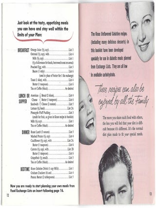 Group of Eight (8) Items Related to Women's Weight Loss and Dieting in the United States, 1939-c.1970
