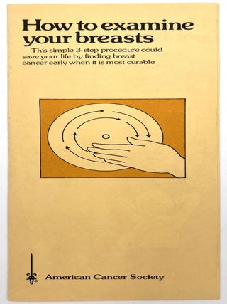 Item #22003997 How to Examine Your Breasts