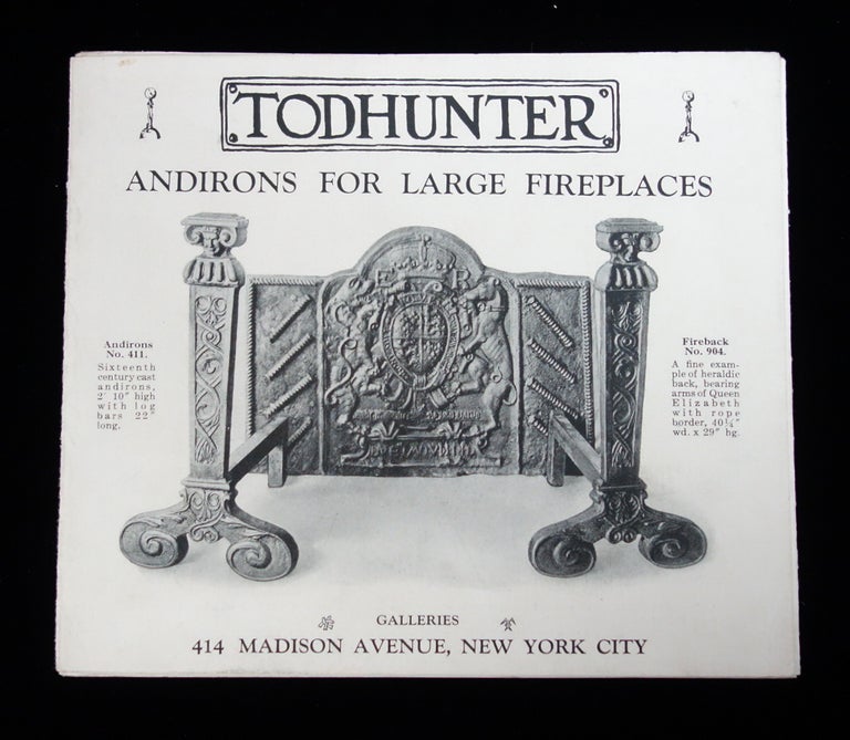Item #22004 Andrions for Large Fireplaces