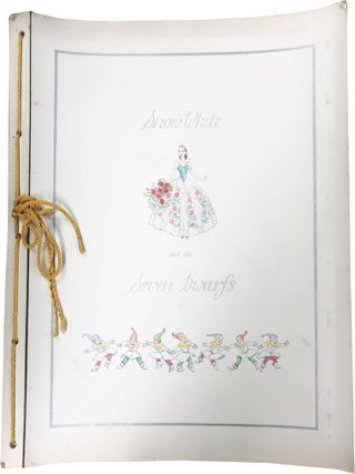 Fine Watercolor Pen & Ink -Snow White and the Seven Dwarfs
