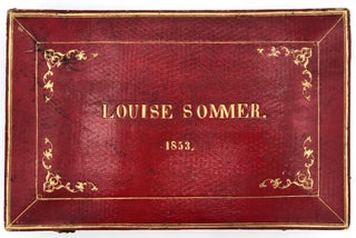 Item #22004699 Gilt Morocco Glove Box of Louise Sommer. Joseph Sommer