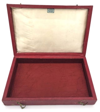 Gilt Morocco Glove Box of Louise Sommer