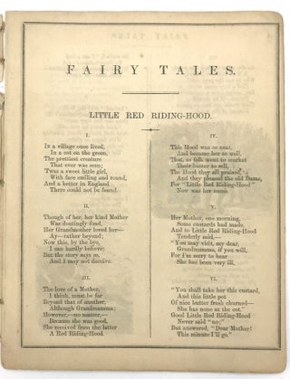 Fairy Tales: In Verse