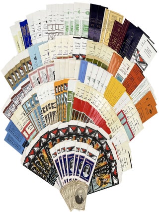 Item #22006882 Collection of Edwardian Pen Nib Labels and Advertising Ephemera