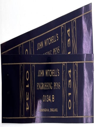 Collection of Edwardian Pen Nib Labels and Advertising Ephemera