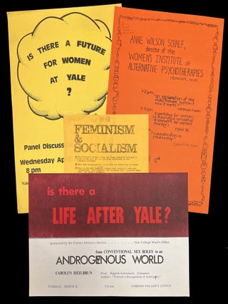 Collection of Ninety-Three (93) Posters Promoting Social Justice, Arts and Culture Events at Yale in the Early- to Mid-1970s