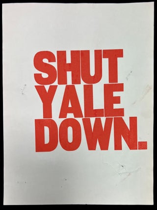 Collection of Ninety-Three (93) Posters Promoting Social Justice, Arts and Culture Events at Yale in the Early- to Mid-1970s