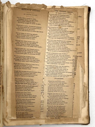 Album of Newspaper Clippings -- Showing Life, Interests, and Passions of a Young Woman in Rural Connecticut in the 1880s