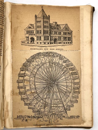 Album of Newspaper Clippings -- Showing Life, Interests, and Passions of a Young Woman in Rural Connecticut in the 1880s