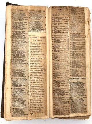 Album of Newspaper Clippings -- Showing Life, Interests, and Passions of a Young Woman in Rural Connecticut in the 1880s