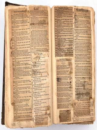 Album of Newspaper Clippings -- Showing Life, Interests, and Passions of a Young Woman in Rural Connecticut in the 1880s